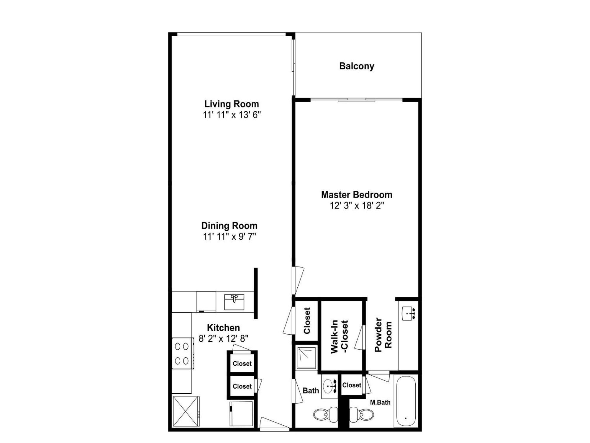 Apartment Edgewater 708